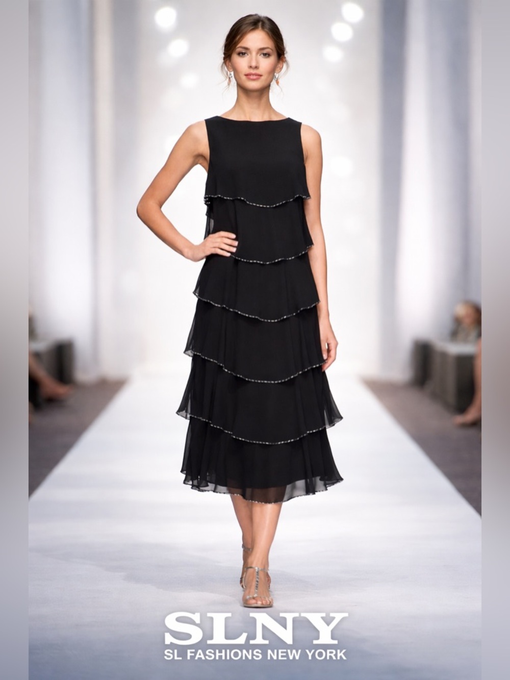 SLNY black dress
